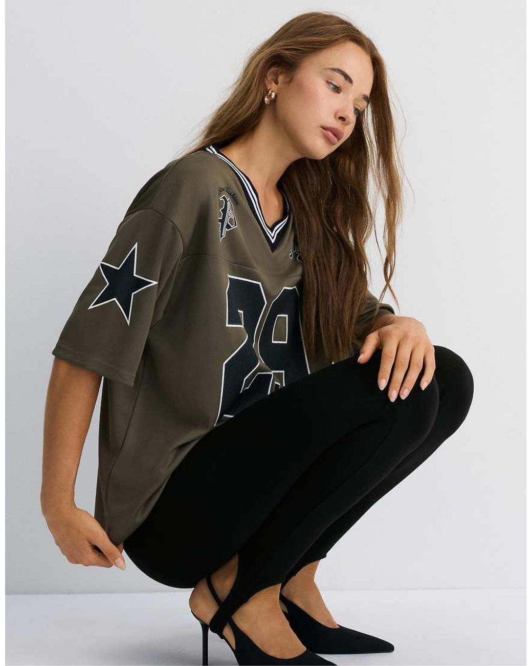 Stradivarius Black Leggings
