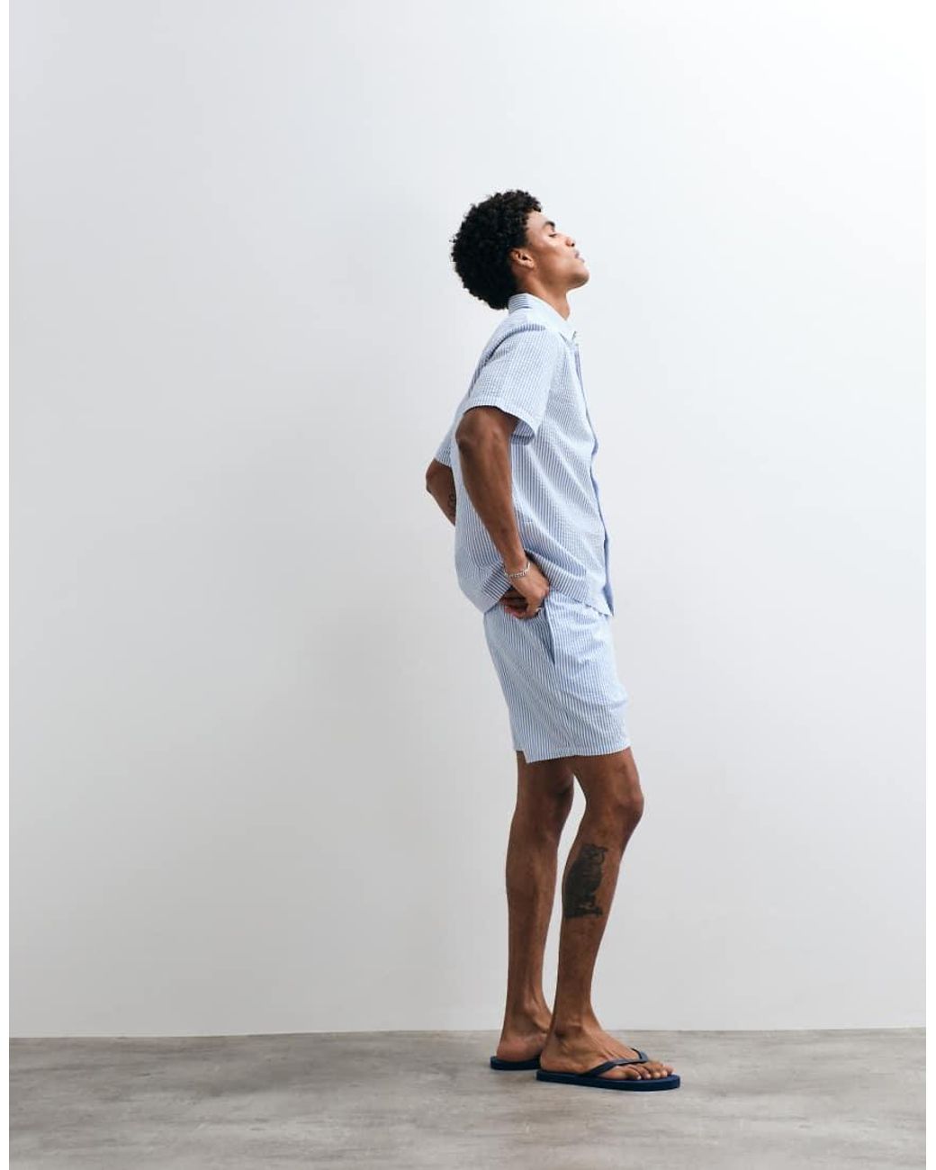 Camicia Comoda di ASOS in Blue da Uomo