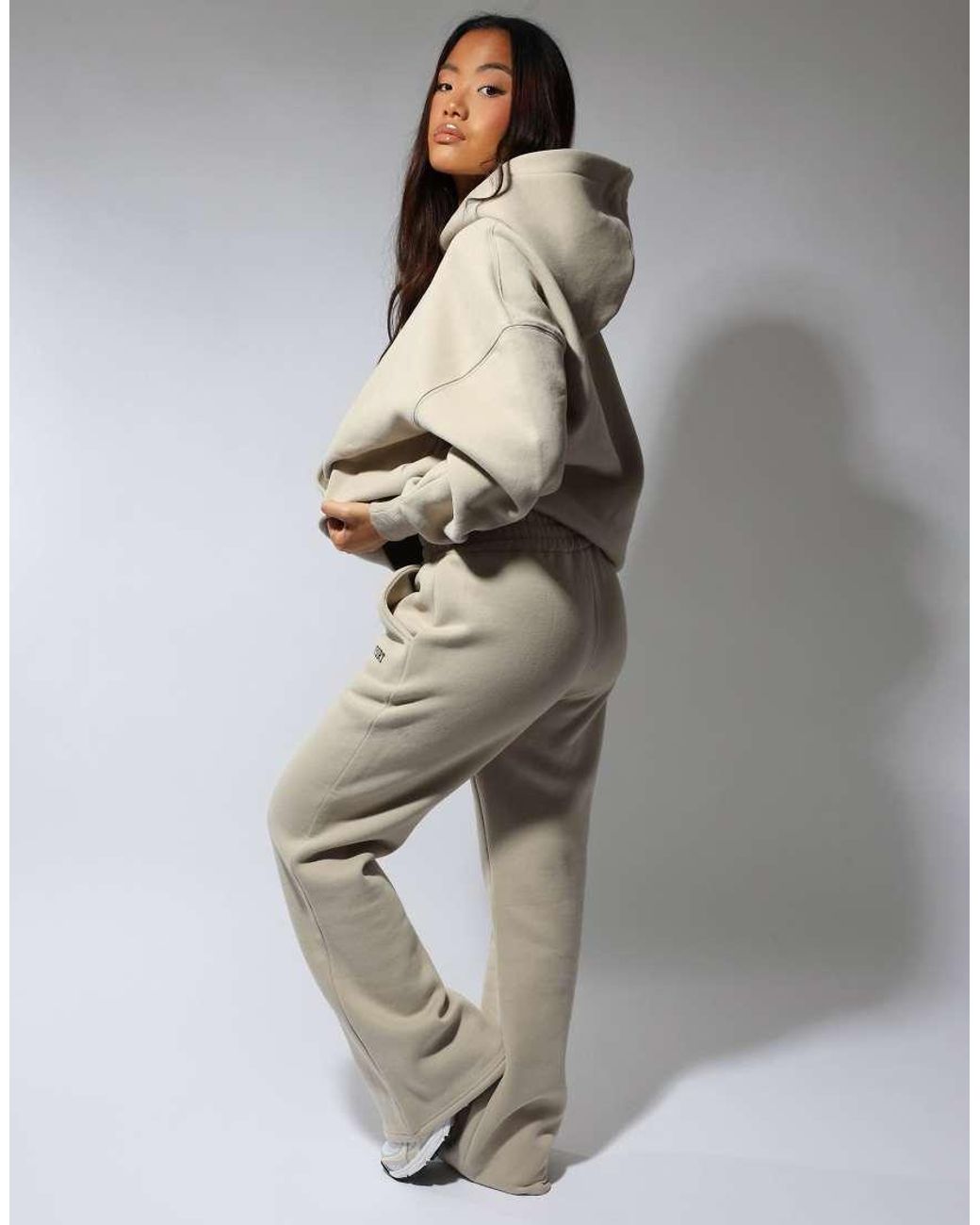 SIMMI White Colby Sport Flared Joggers