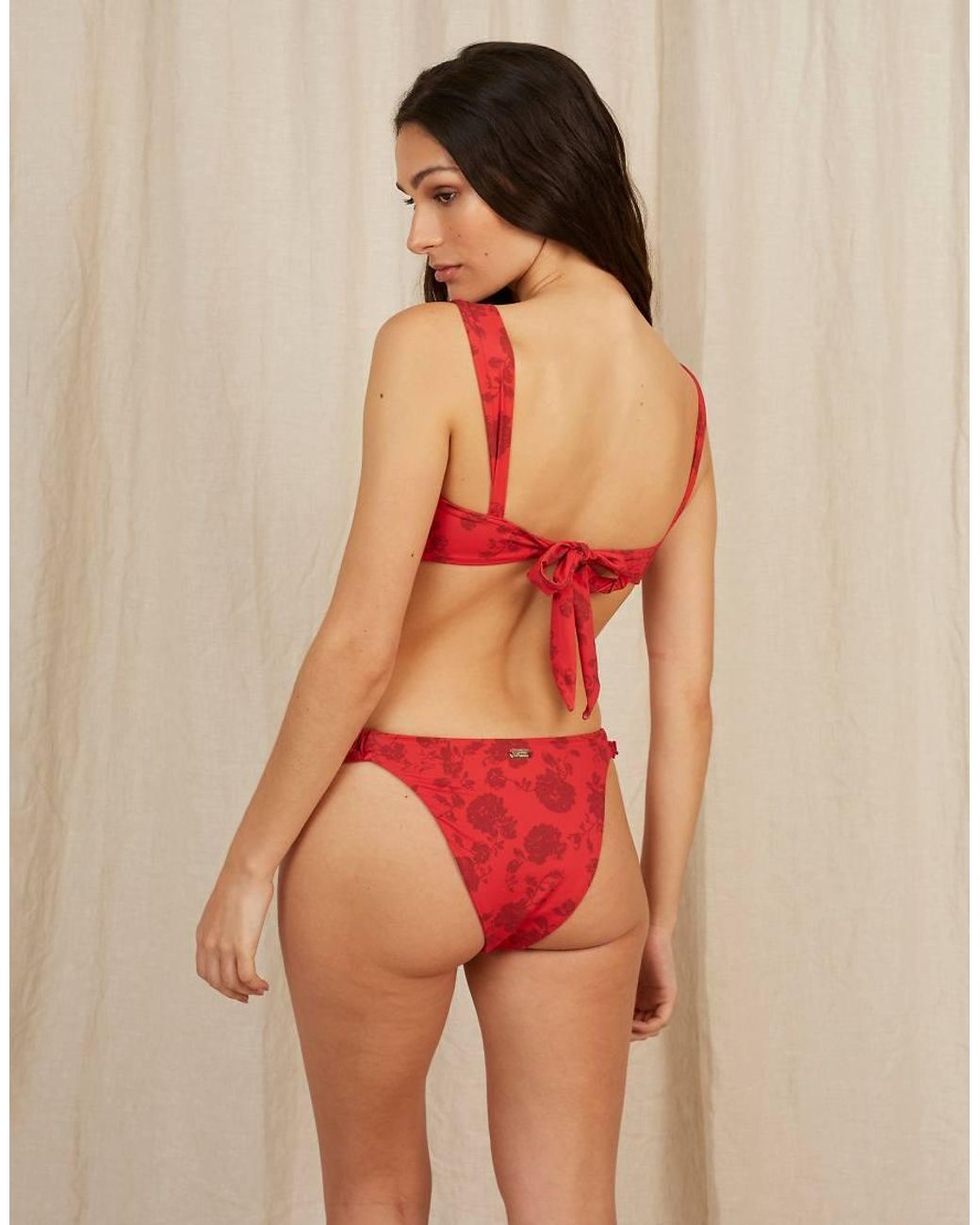 Going Somewhere Orange Brazillian Shape Bikini Bottoms