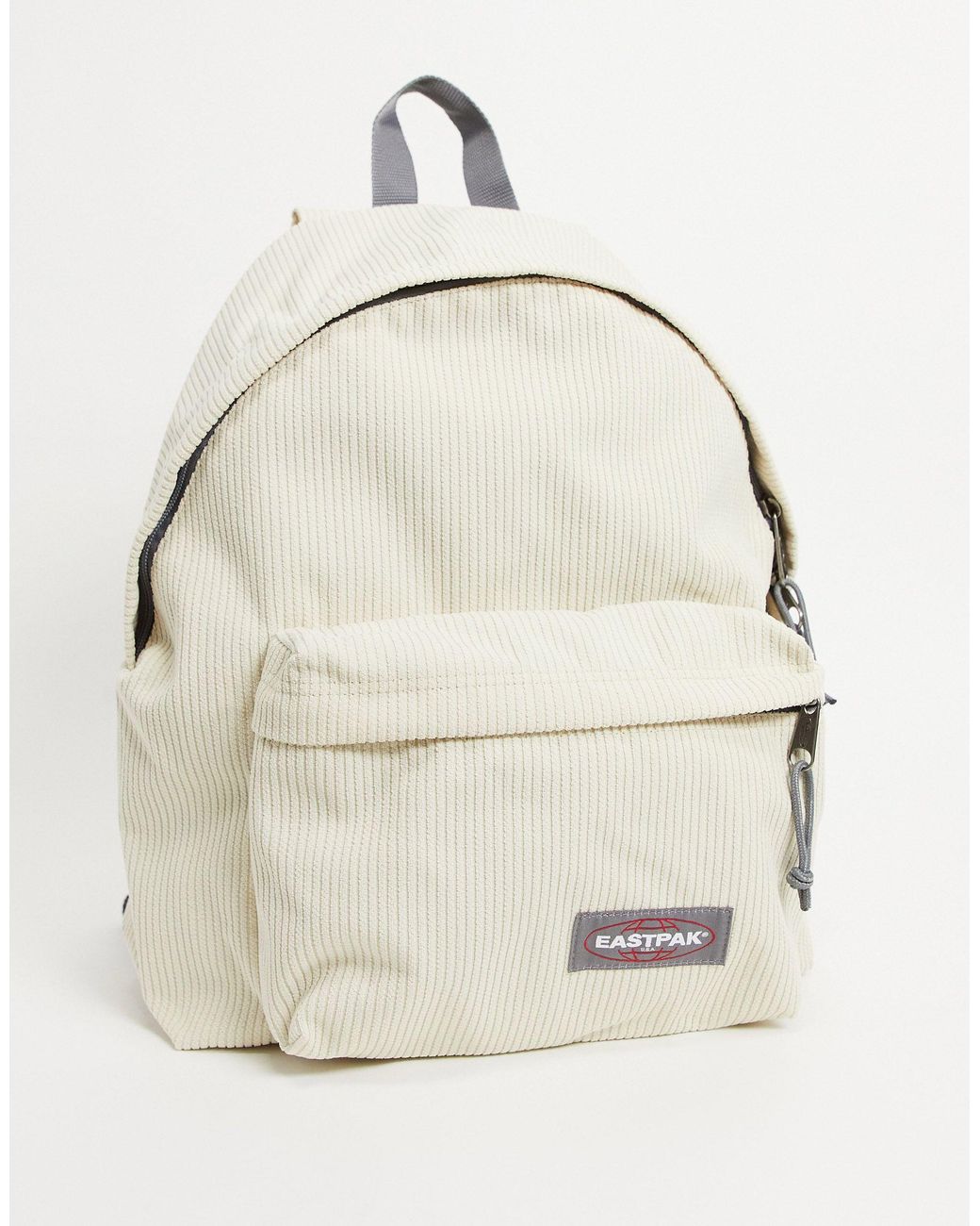 Padded Cord Backpack in Natural for | Lyst