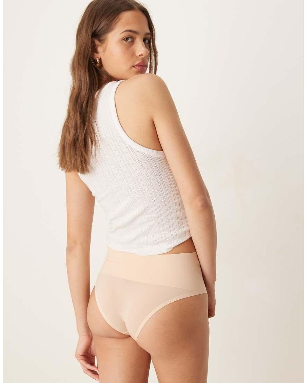 Spanx Natural Supersmooth Undietectable Tanga Brief