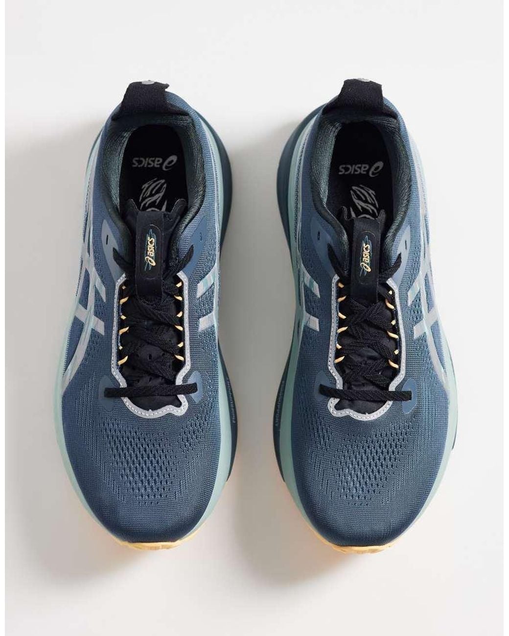 Asics Blue Gel-Kayano 33 Lite-Show Running Trainers for men