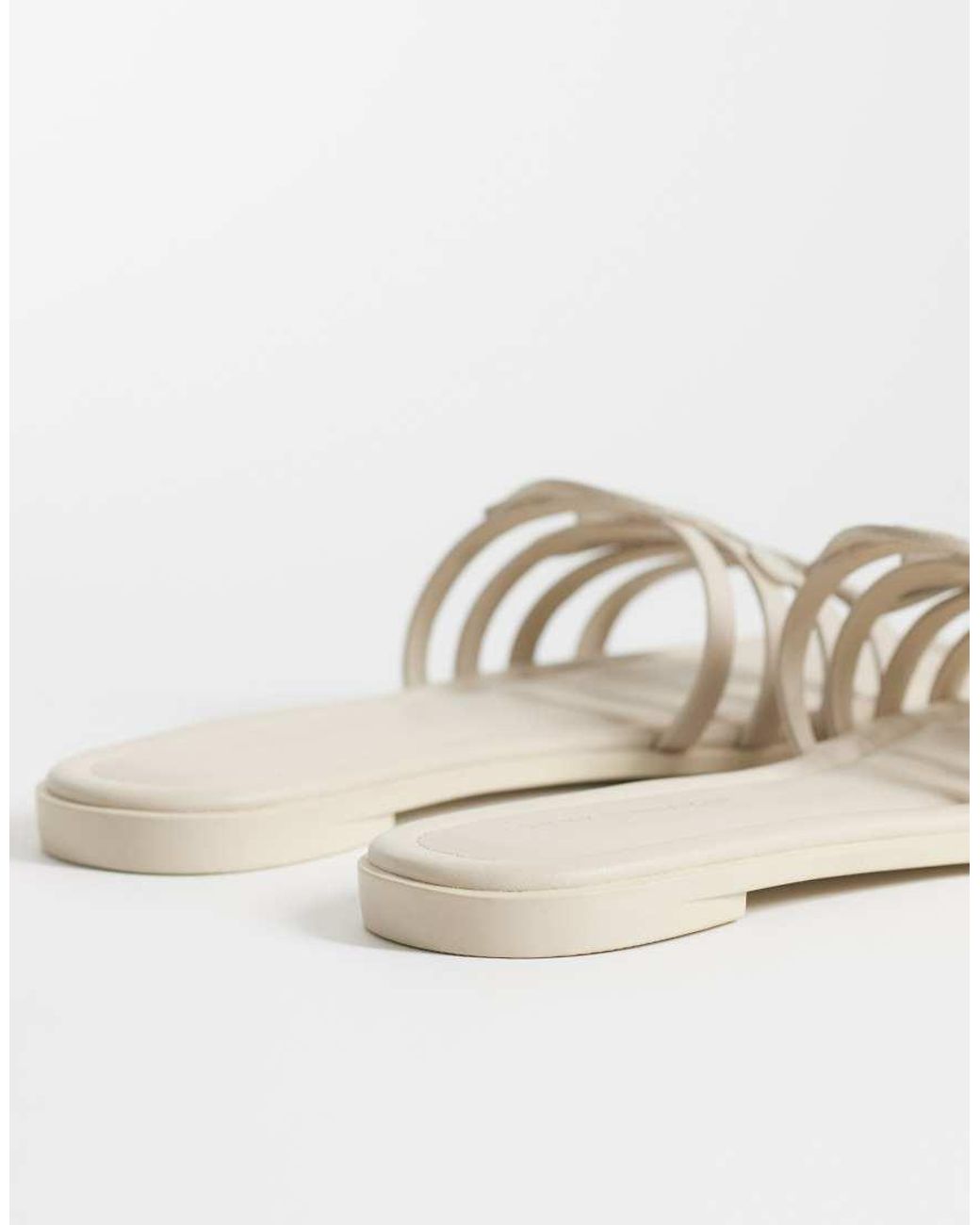 Tommy Hilfiger Natural Script Mule Sandals