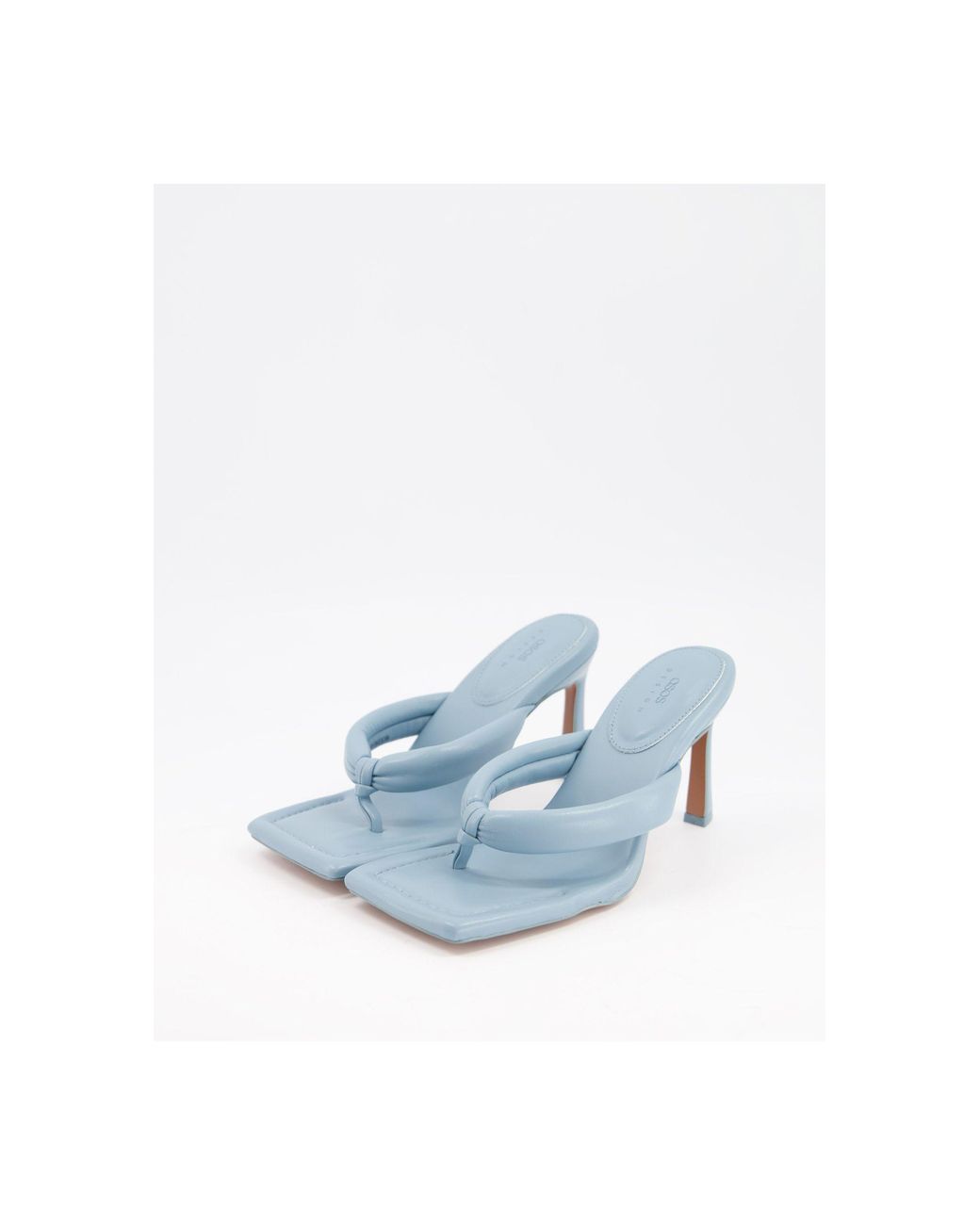 ASOS Haven Padded Toe Thong Heeled 