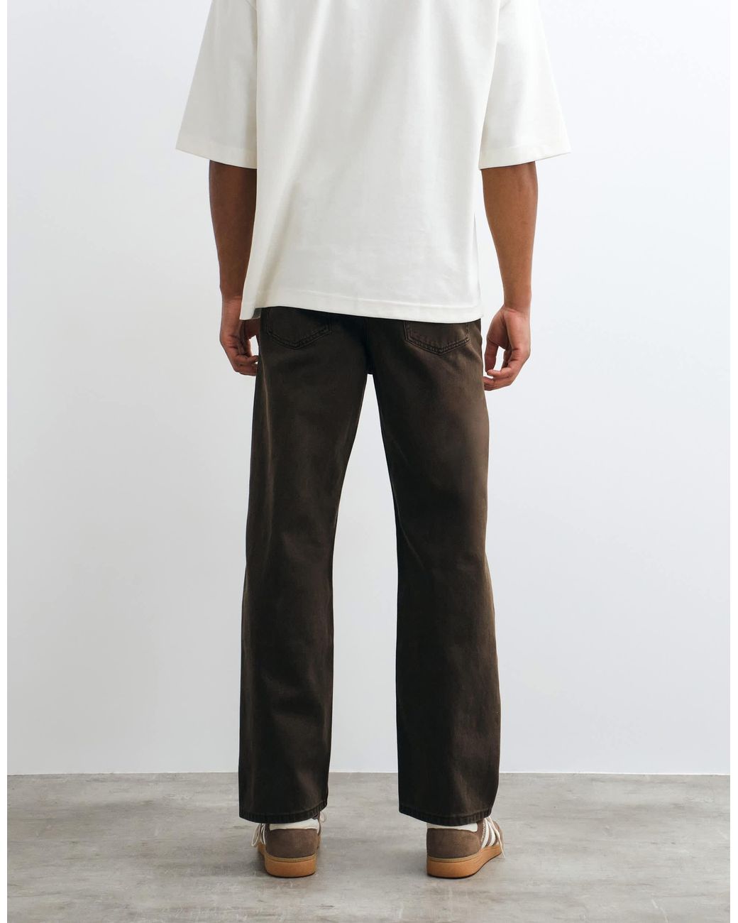 Ray - jean ample SELECTED pour homme en coloris White