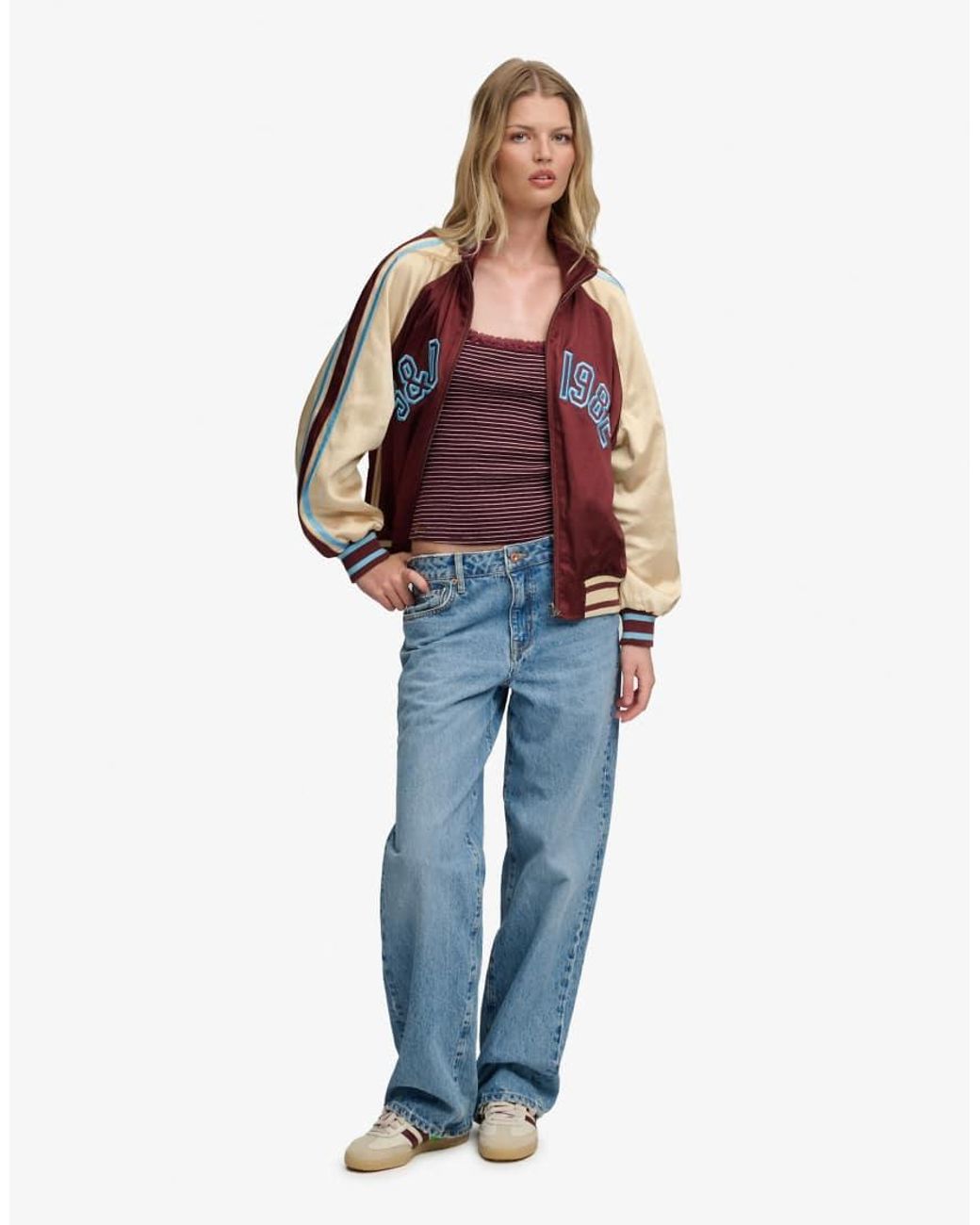 Superdry Red Suika Track Jacket