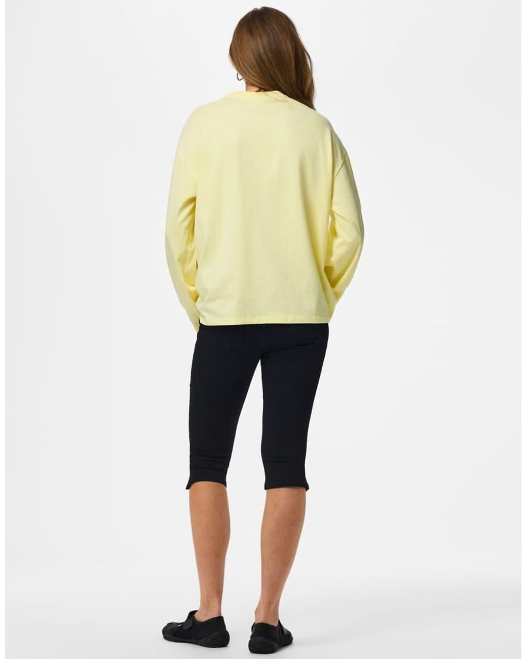 Pieces Yellow Long Sleeved Top