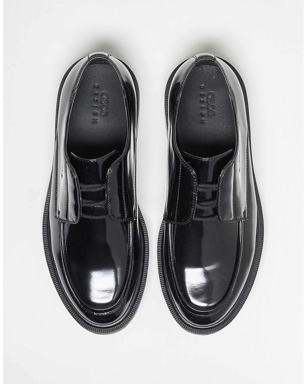 ASOS Black Lace Up Shoes for men