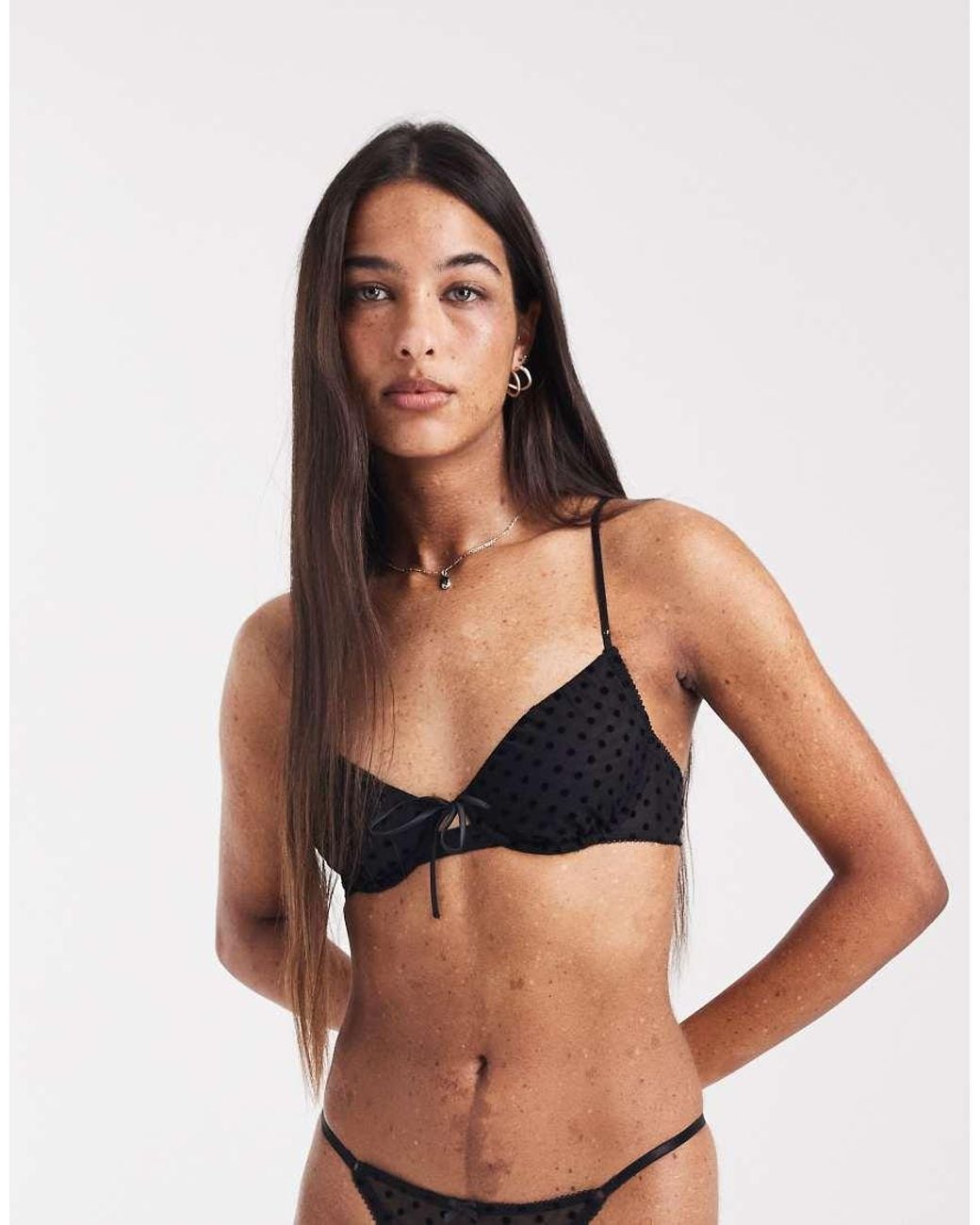 Cotton On Blue Olivia Mesh Underwire Bra