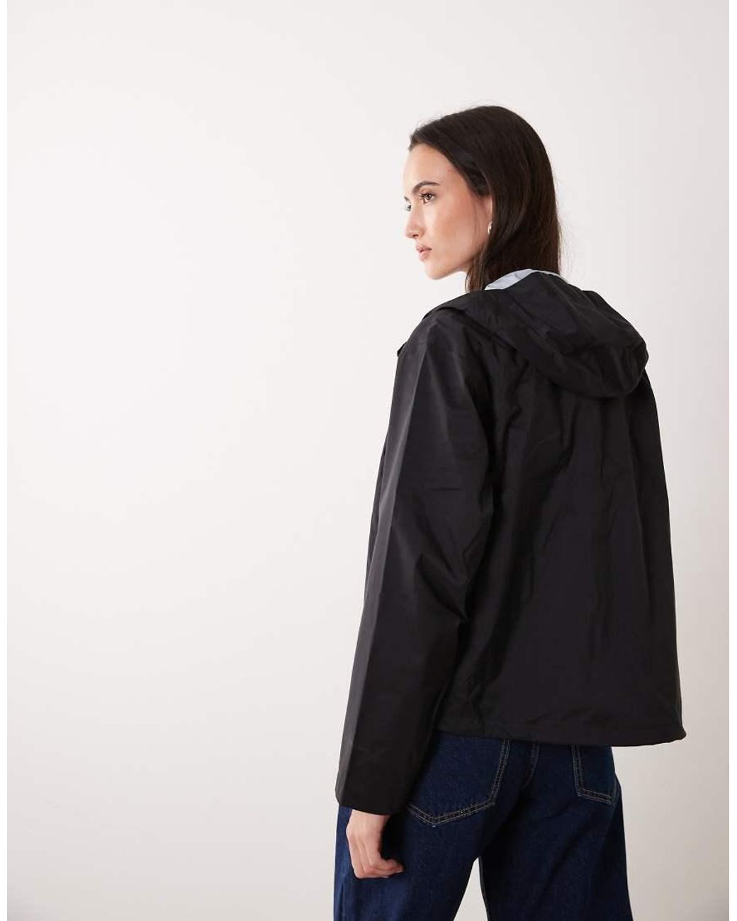 The North Face Black Voyage Rain 3l Hooded Jacket