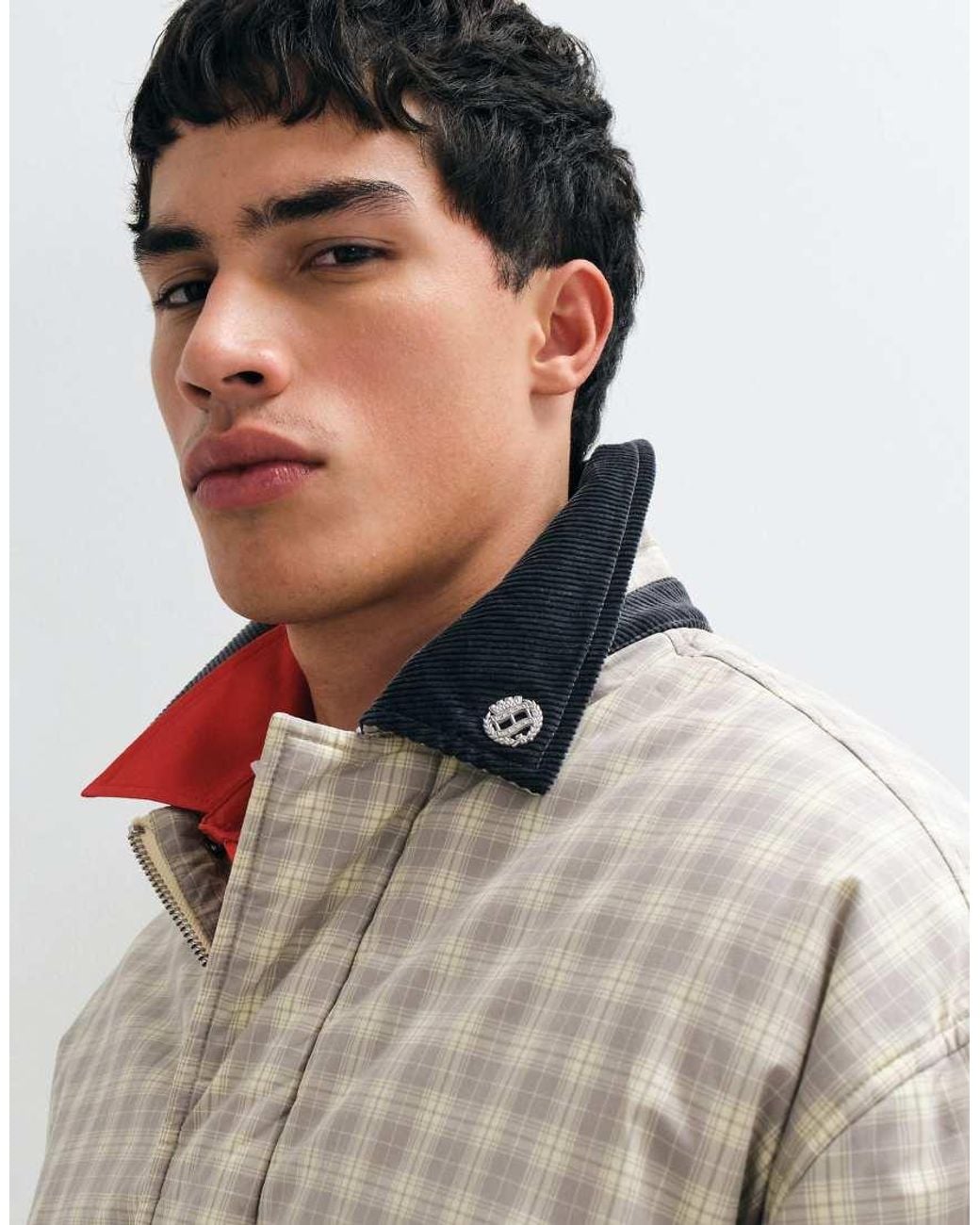Tommy Hilfiger Blue Harrington Jacket for men