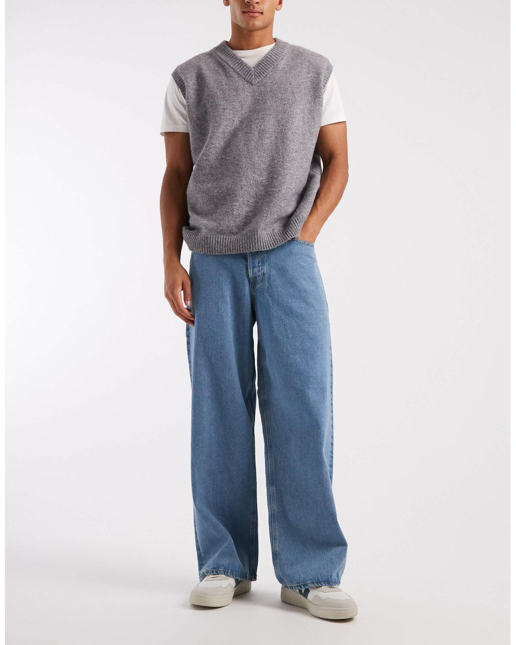 Dave - jean ultra-baggy Jack & Jones pour homme en coloris Blue