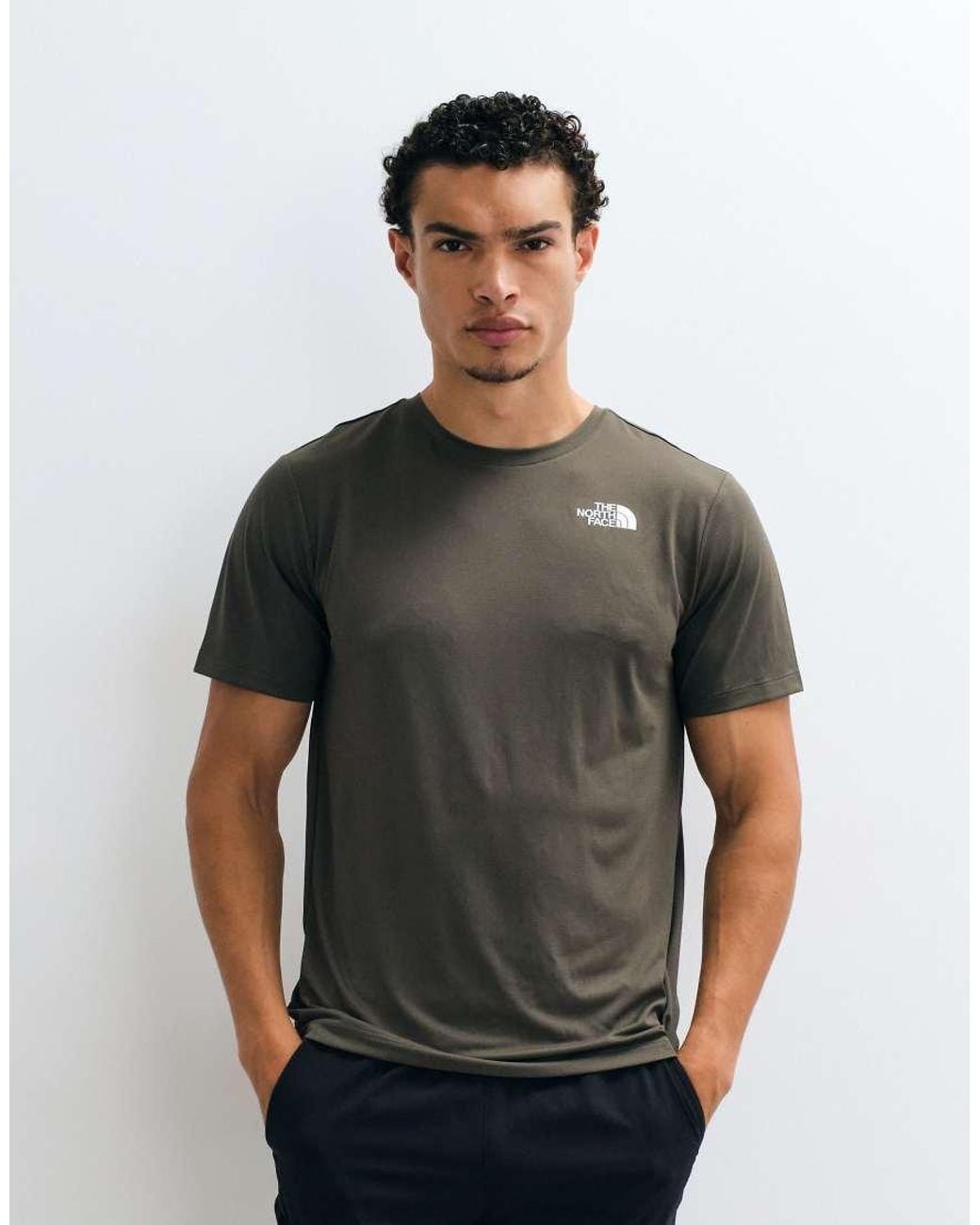 The North Face White Training 24/7 Logo T-Shirt for men