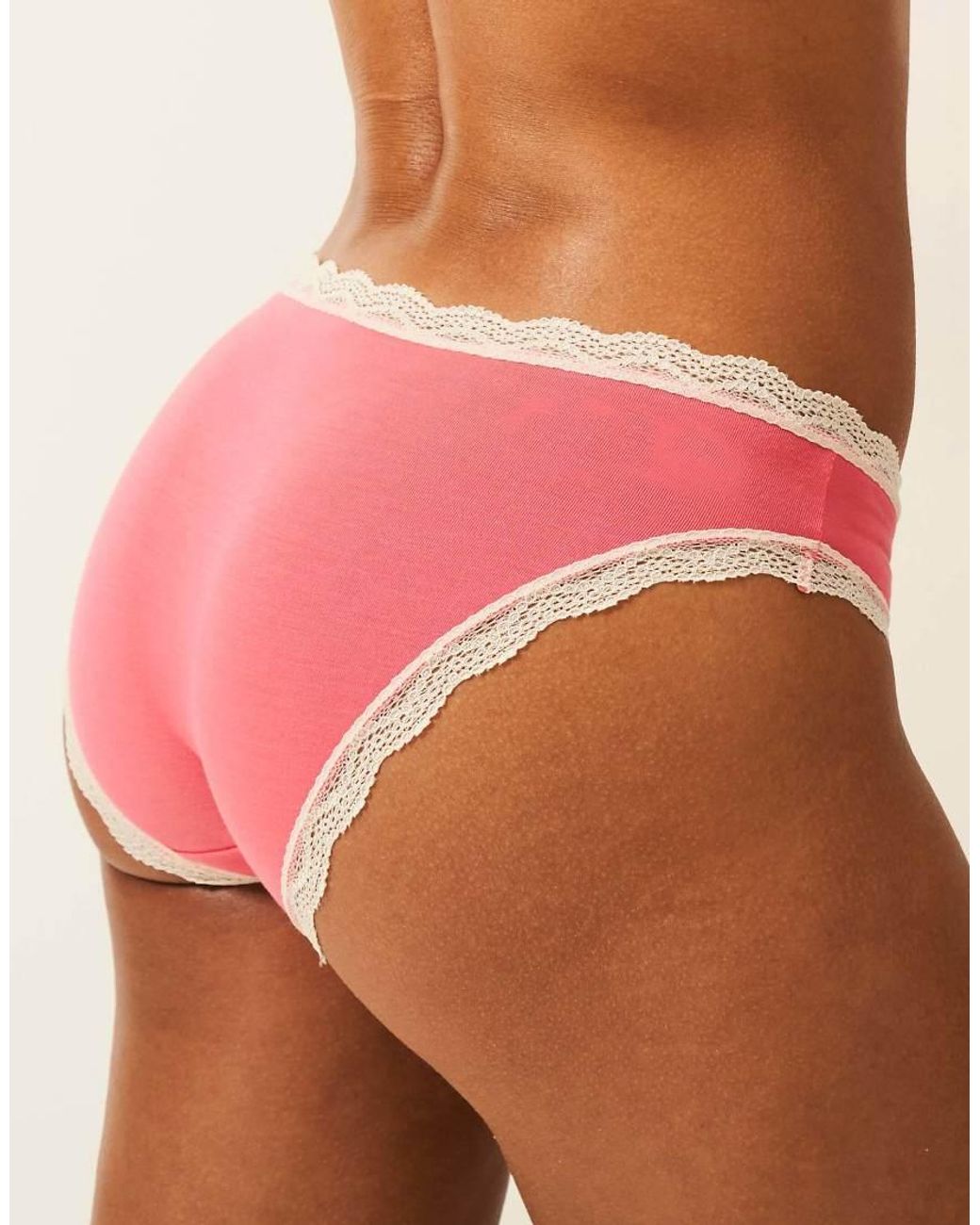 Stripe & Stare Pink Original Knicker Four Pack