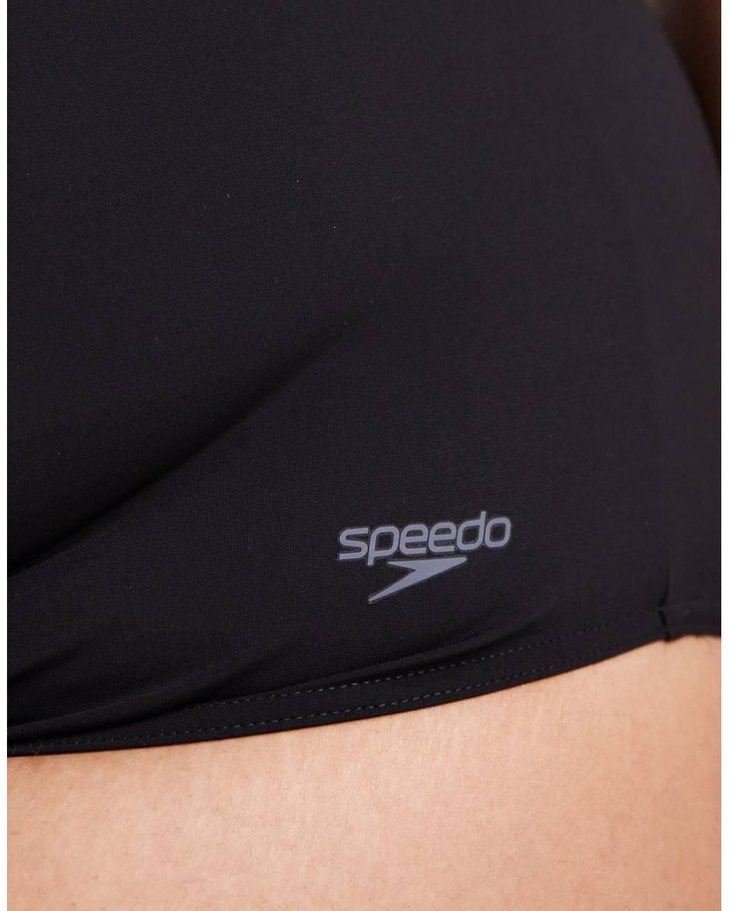 Speedo Black Plus Size Shaping Aquanite Swimsuit