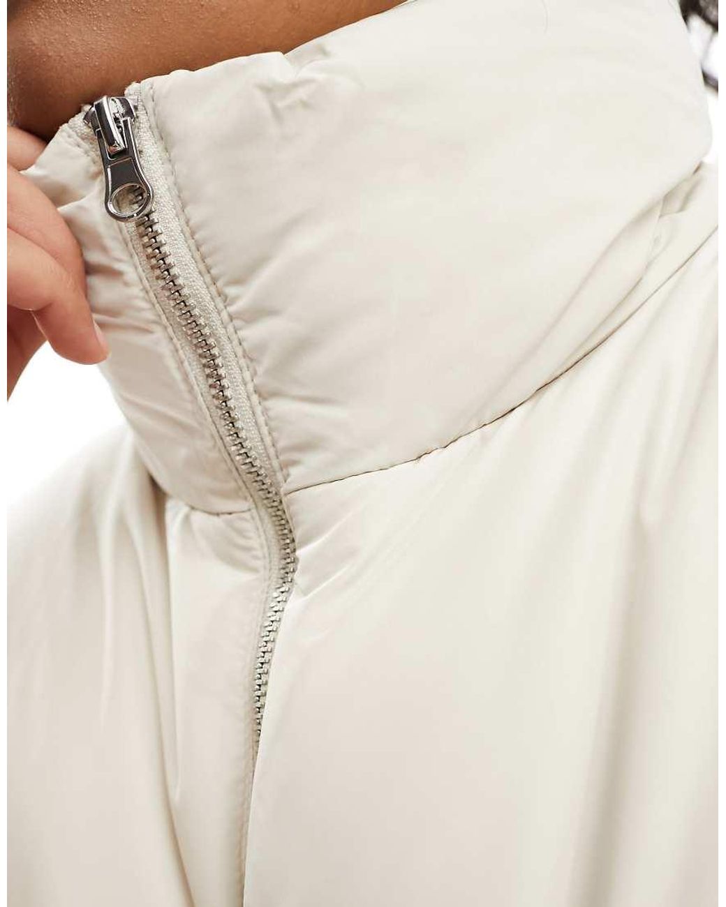 Jdy White Padded Jacket