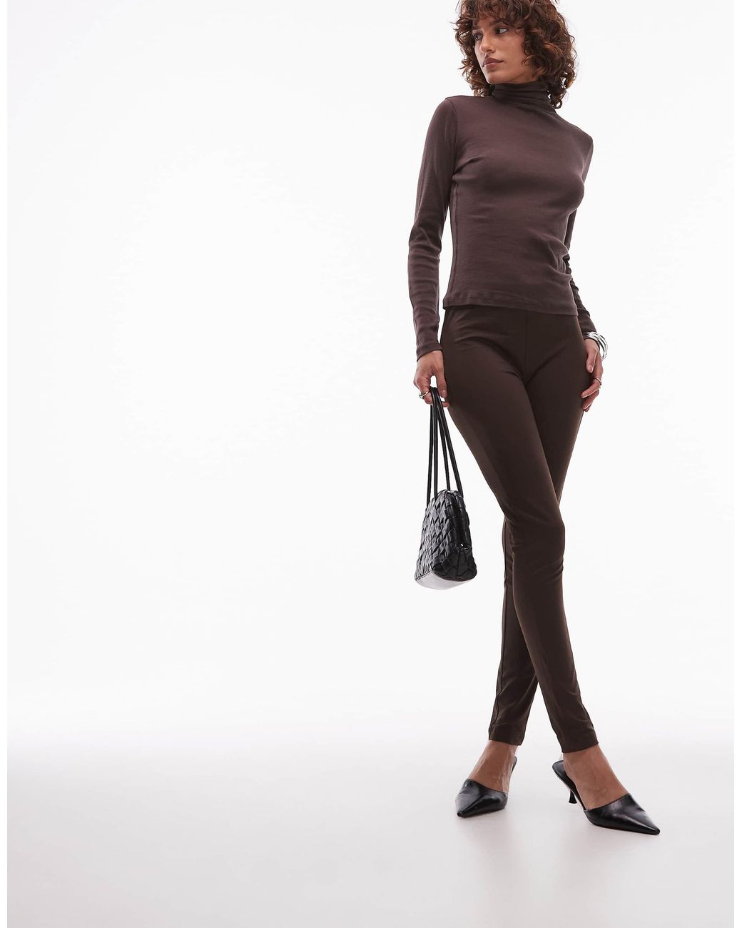 ASOS Brown Second Skin legging
