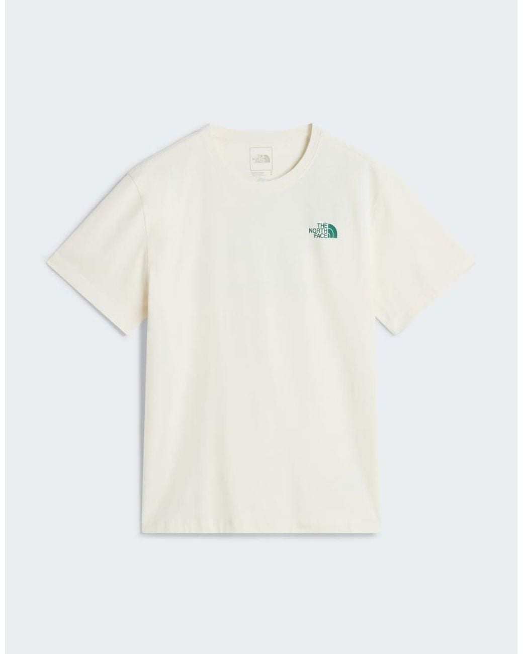 The North Face White M Campfire Relaxed Ss Tee for men