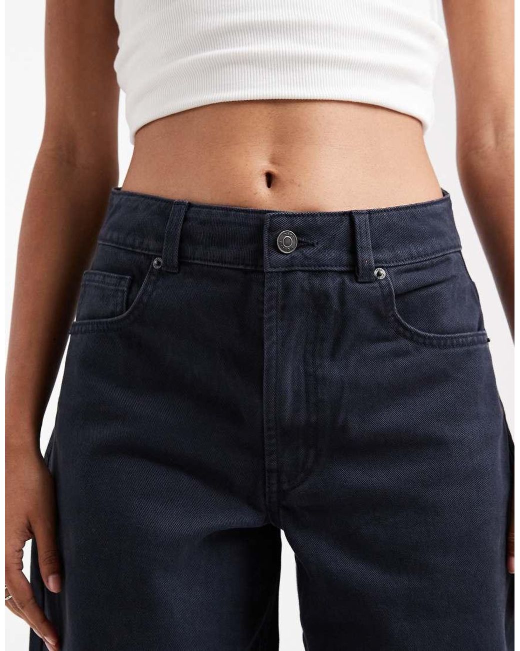 ASOS Blue Utility Barrel Cargo Jean