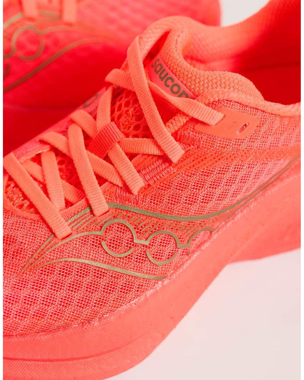 Saucony Pink Endorphin Speed Trainers