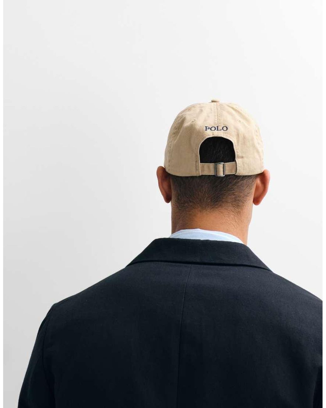 Polo Ralph Lauren Blue Icon Logo Twill Baseball Cap for men