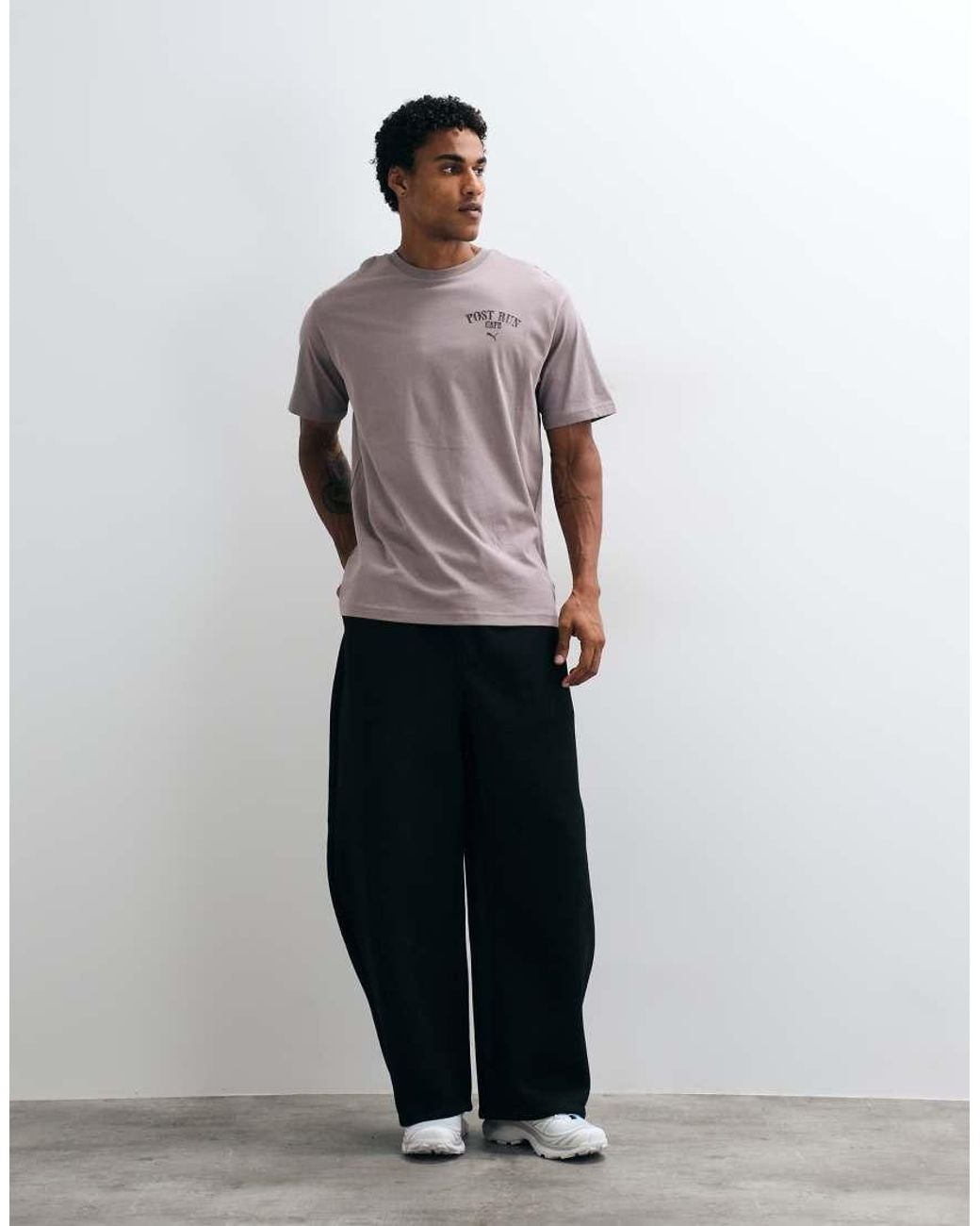 PUMA Natural Graphic Cafe Relaxed Tee for men
