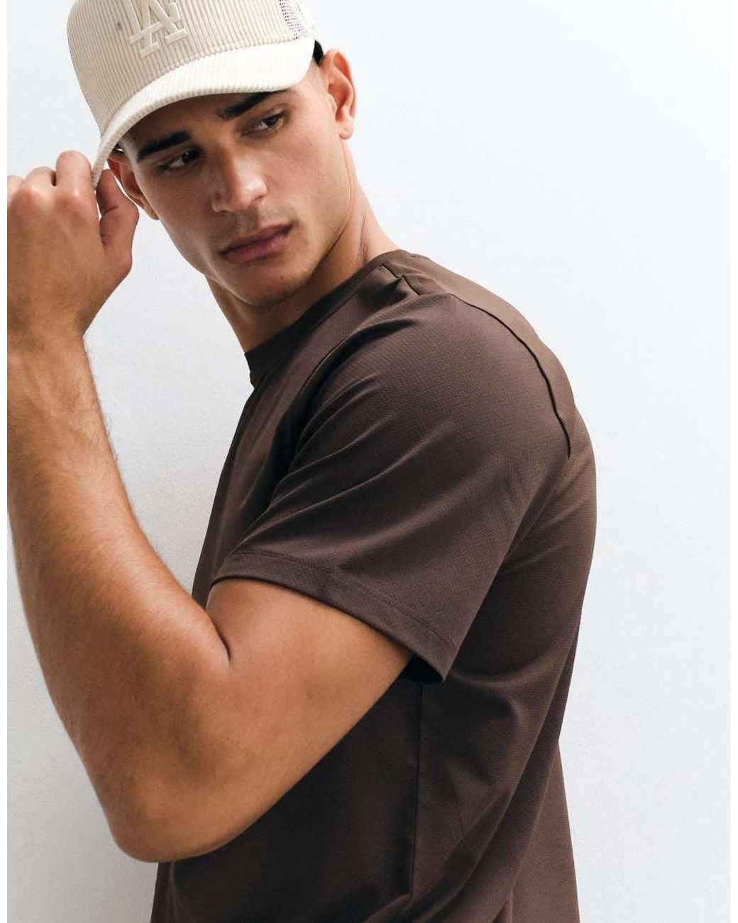 4505 Black Icon Quick Dry Mesh Training T-shirt for men