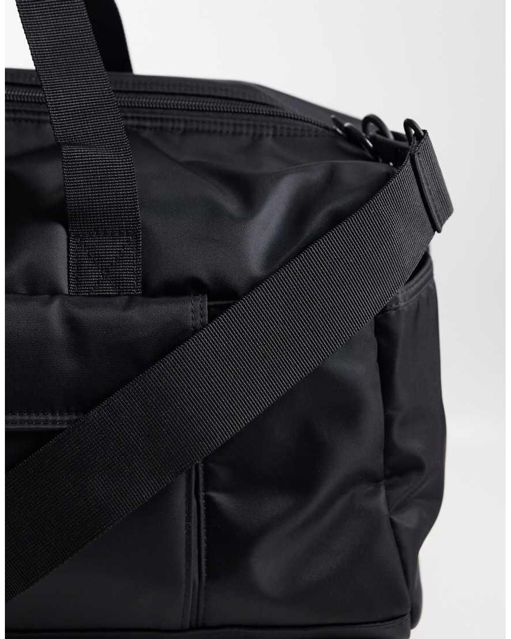 Barbour Black Daleson Duffle Gym Bag for men