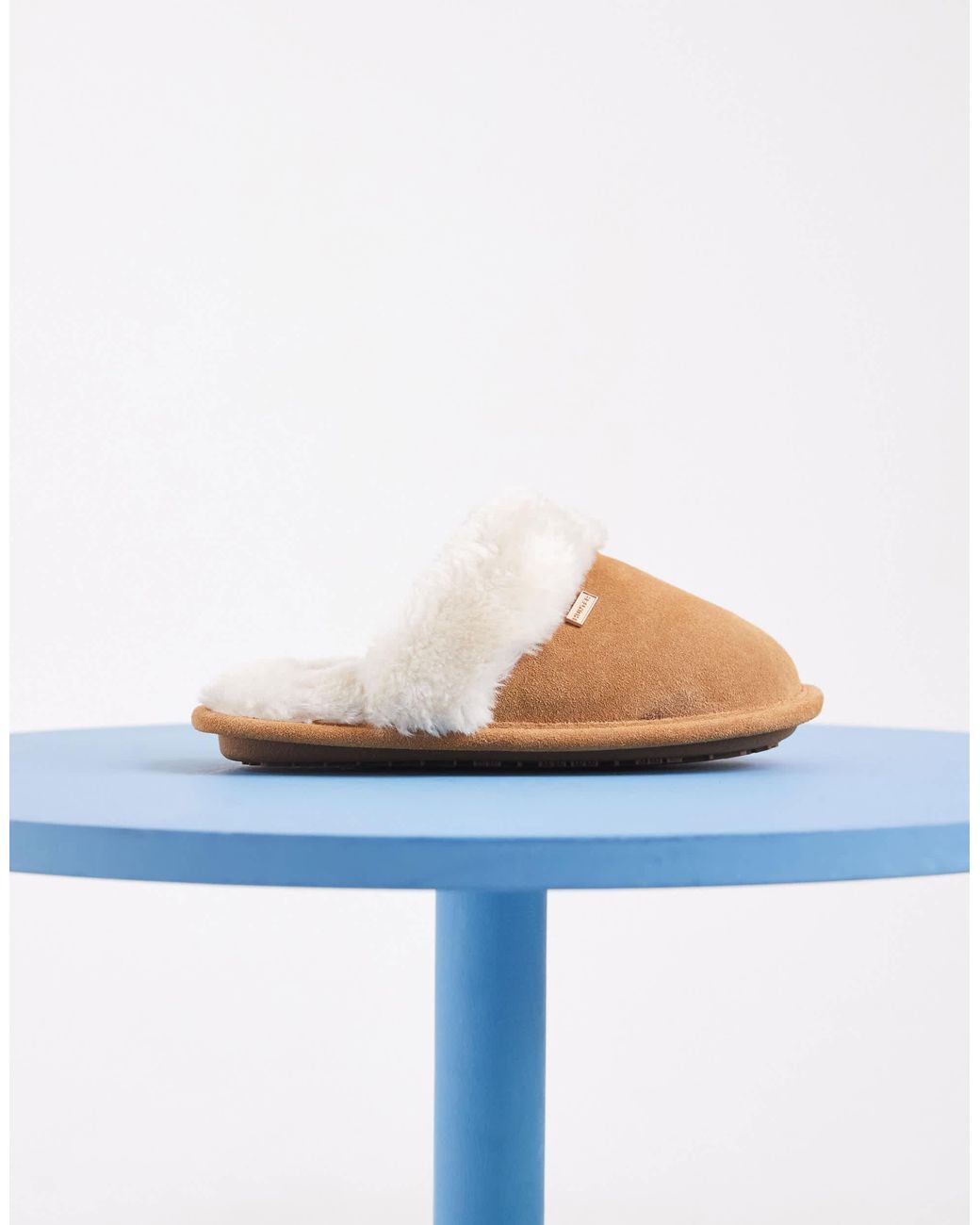 Hunter Blue Gefütterte mule-hausschuhe