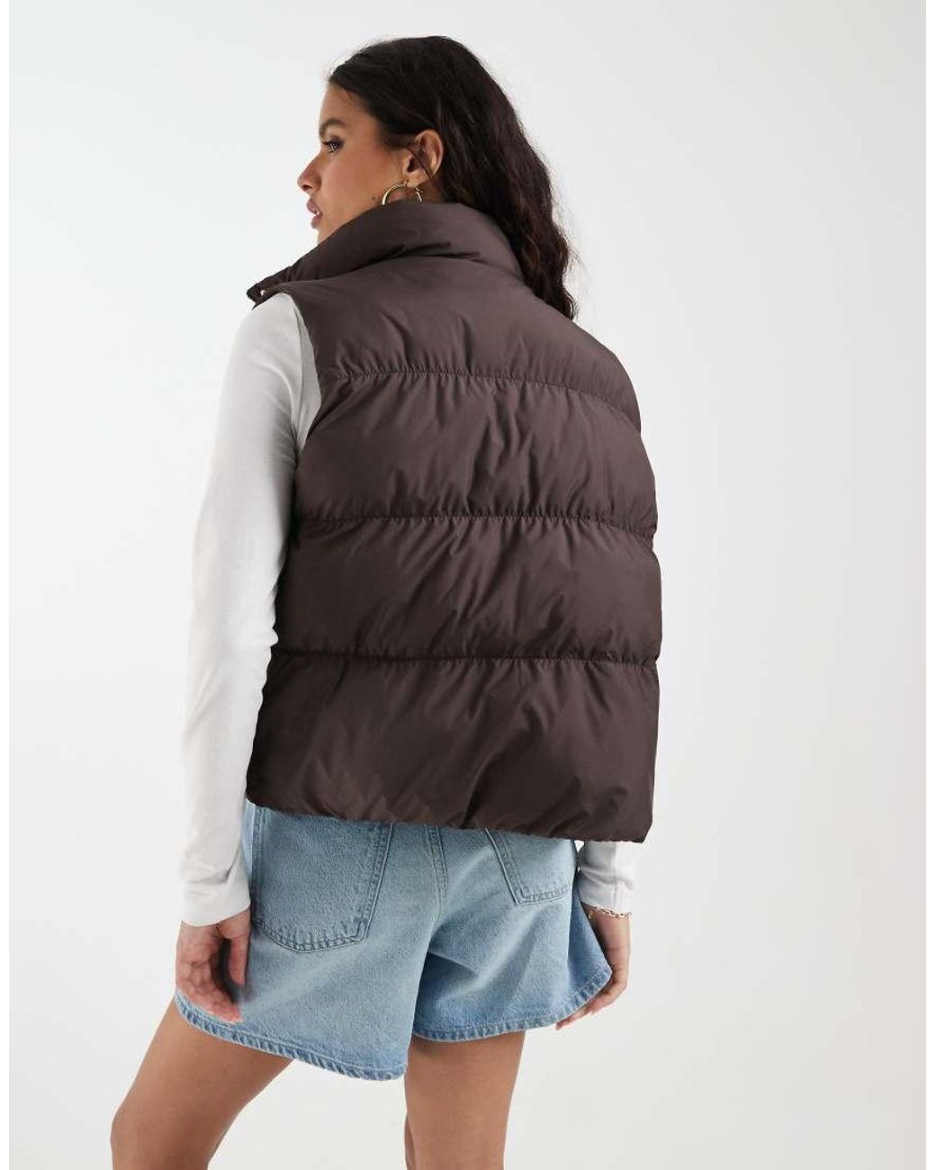 Adidas Originals Brown Padded Gilet