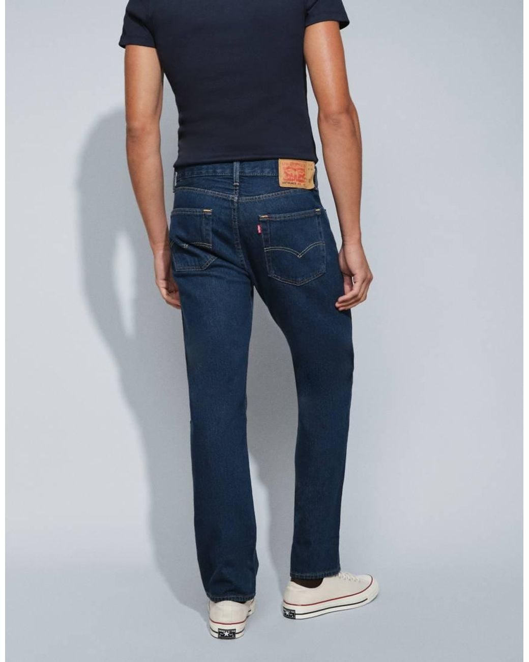 Levi's Blue 501 Relaxed Jeans for men