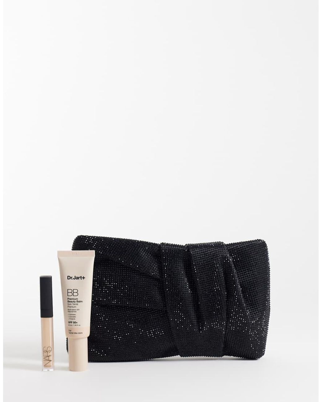 True Decadence Black Clutch Bag