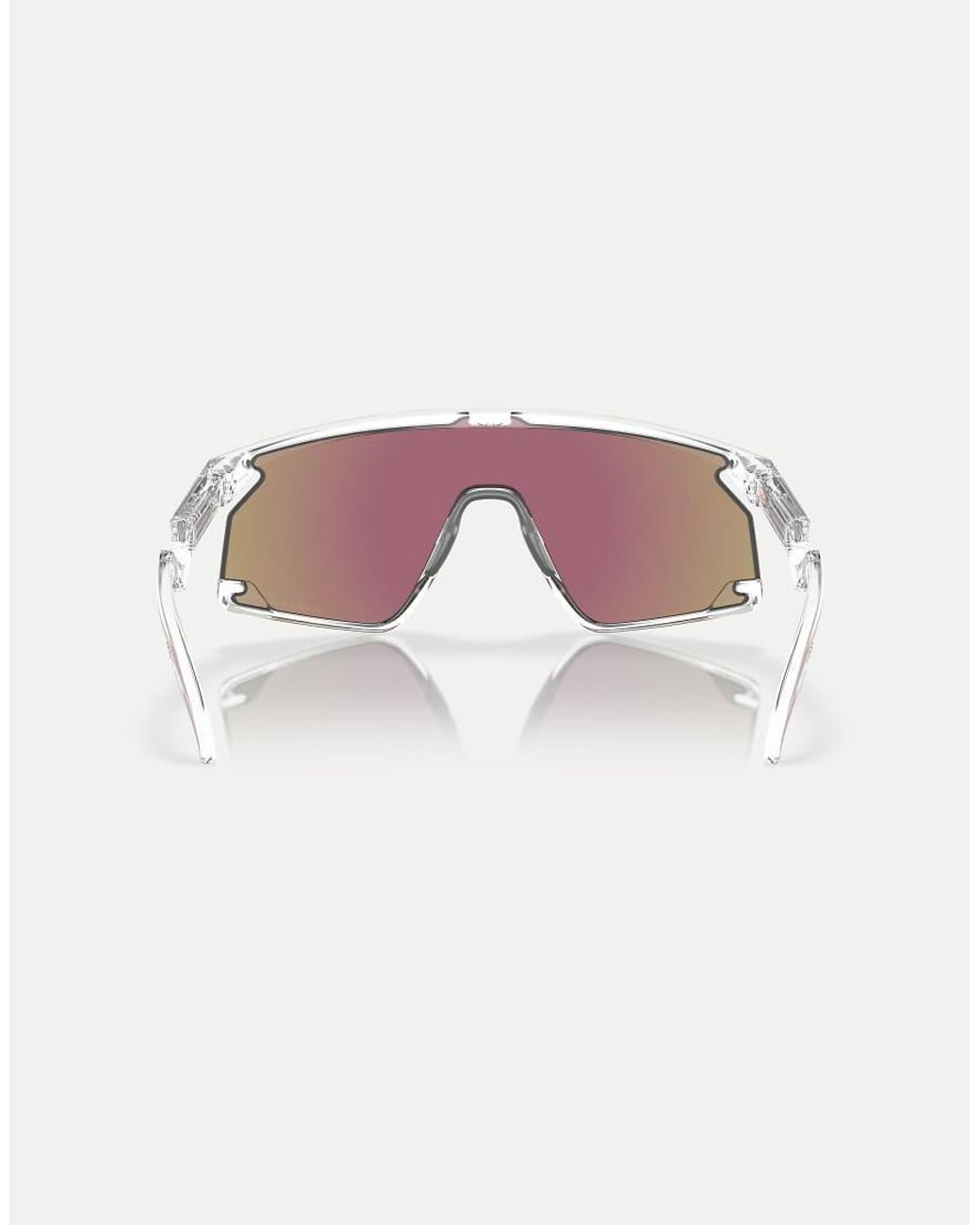 Oakley Blue Bxtr Shield Sunglasses With Mirrored Lens