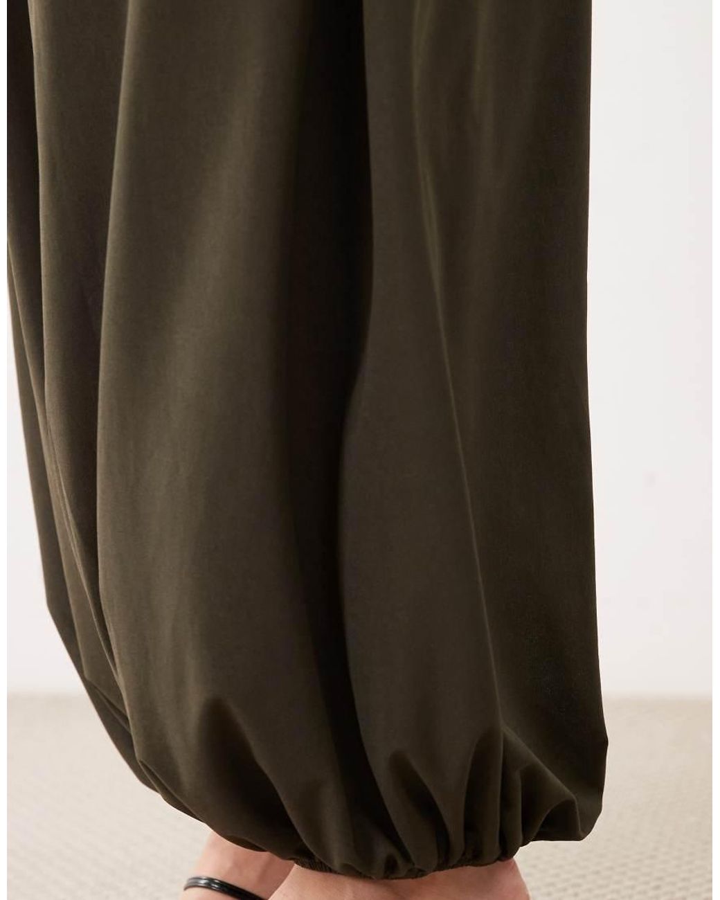 Mango Natural Cuffed Pants