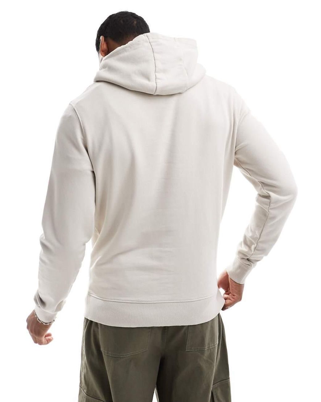 Lyle & Scott Gray Pullover Hoodie for men