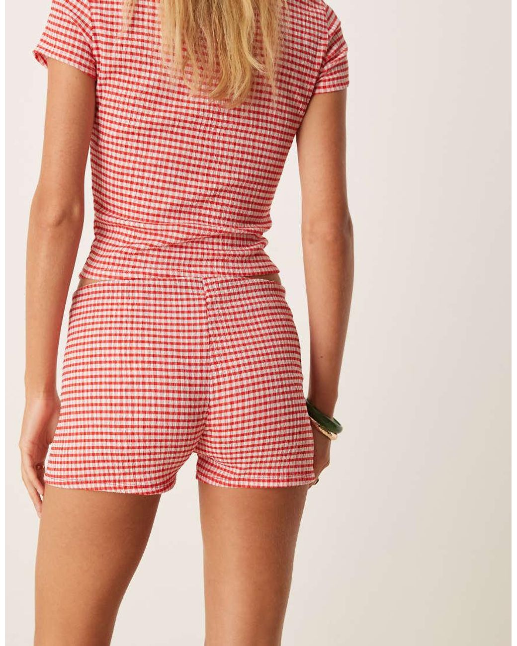ASOS Pink Micro Short Co-Ord