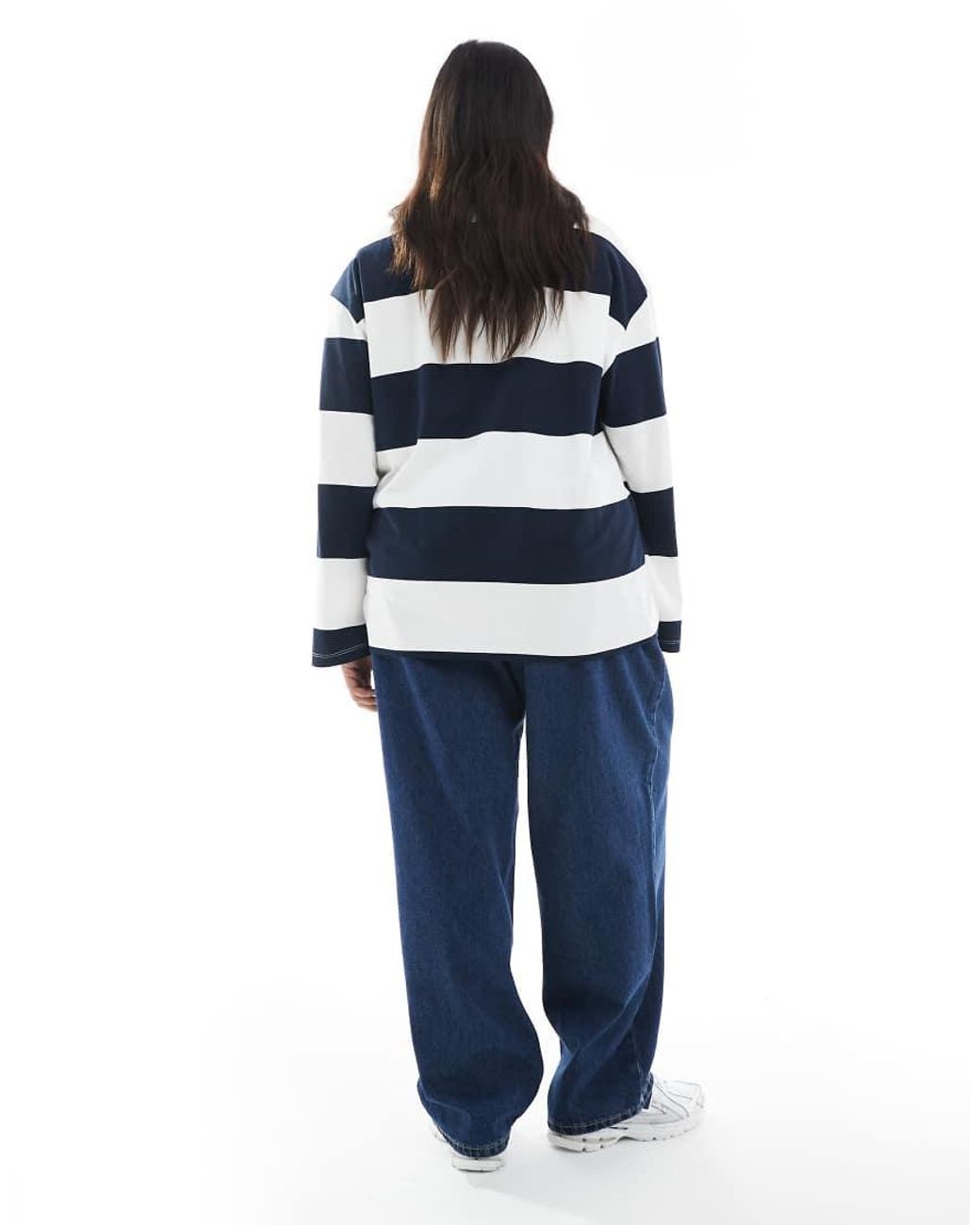 Vero Moda Blue Barrel Leg Jeans