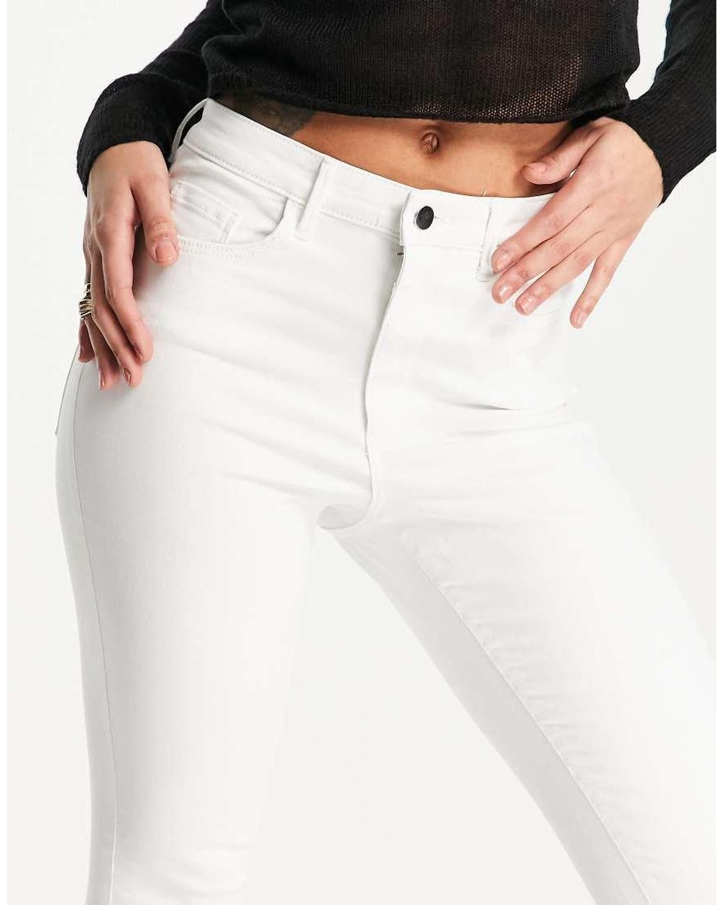 Vero Moda White Sophia Skinny Jeans