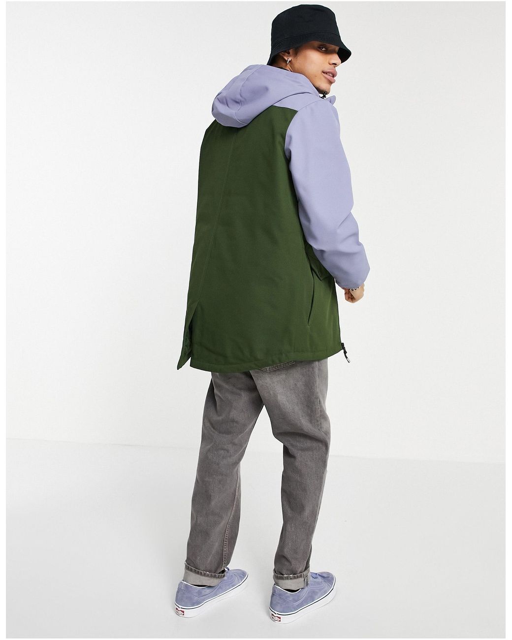 Vans Elevated Mte Parka in Green for 