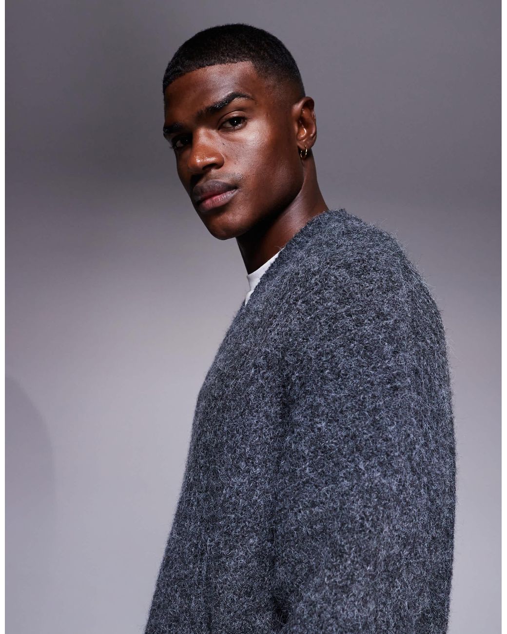 ASOS – strickpullover in Blue für Herren