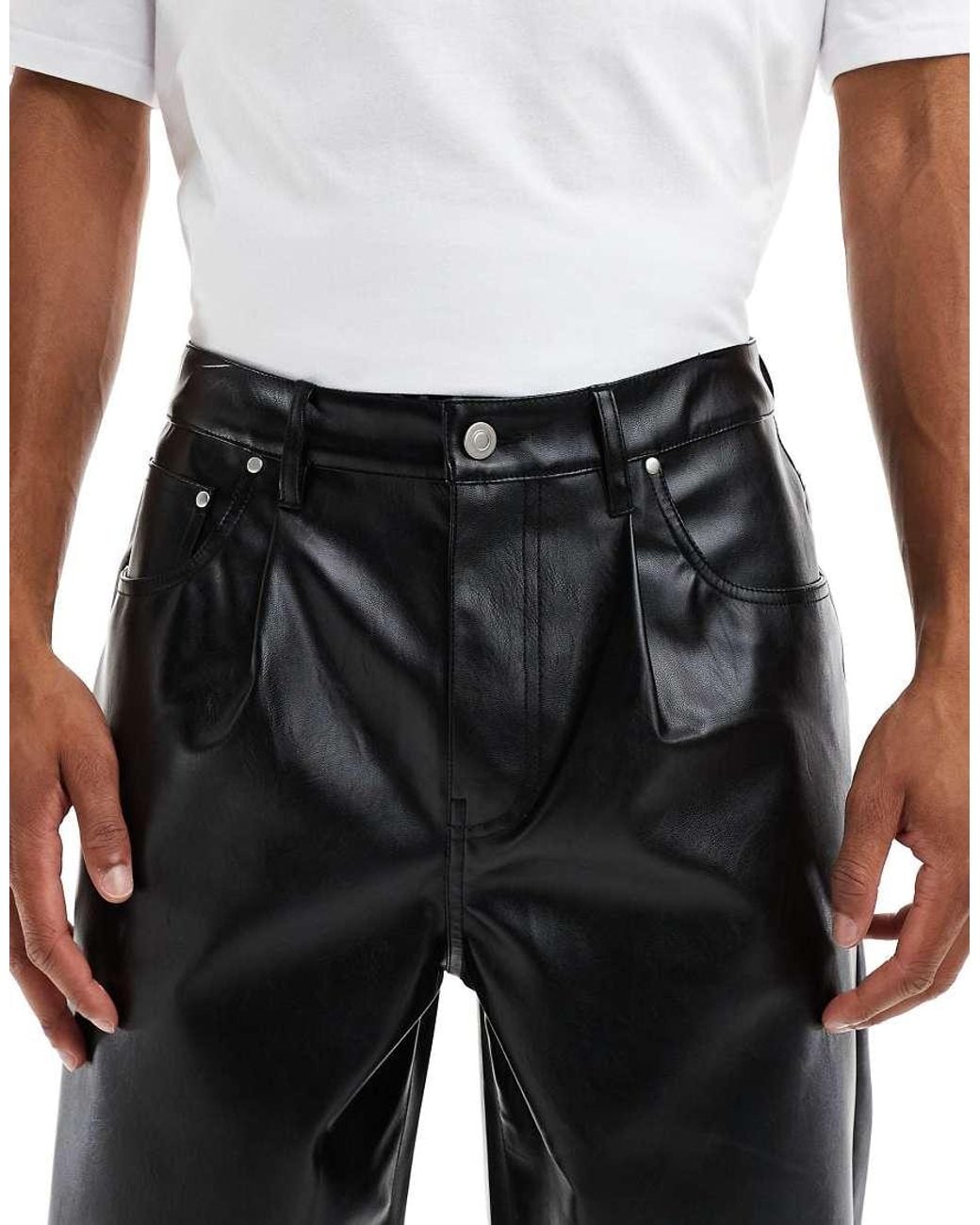 ASOS Black baggy Pants for men