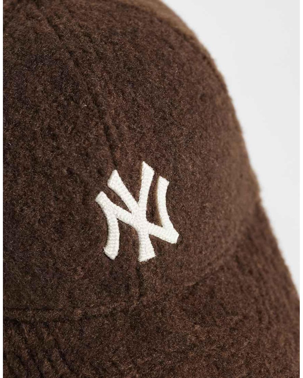 KTZ Brown Ny Yankees 9Forty Logo Cap for men