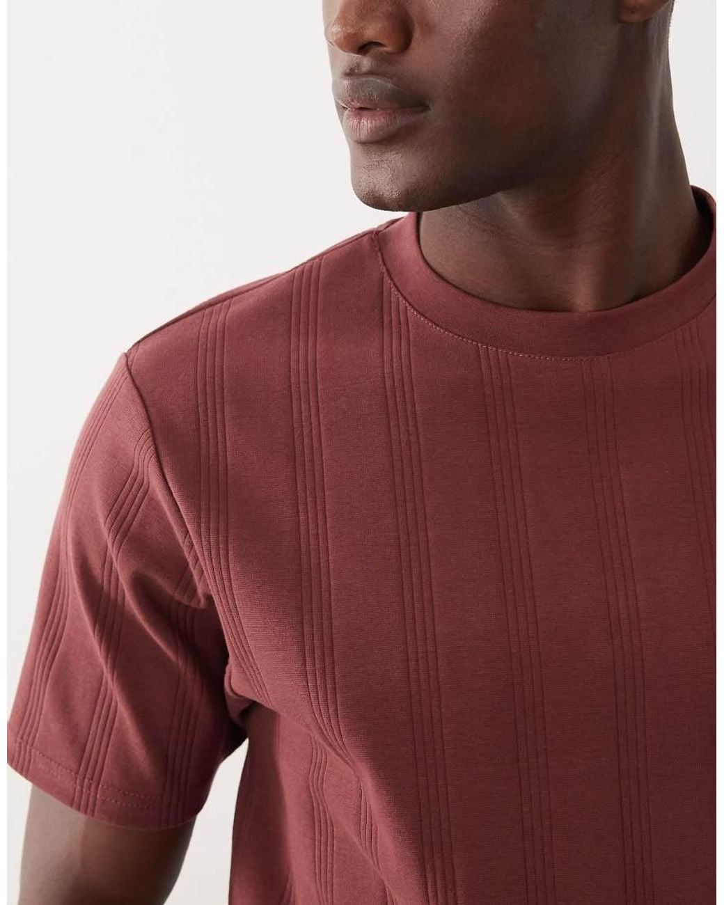 ASOS Red Regular Fit T-shirt for men