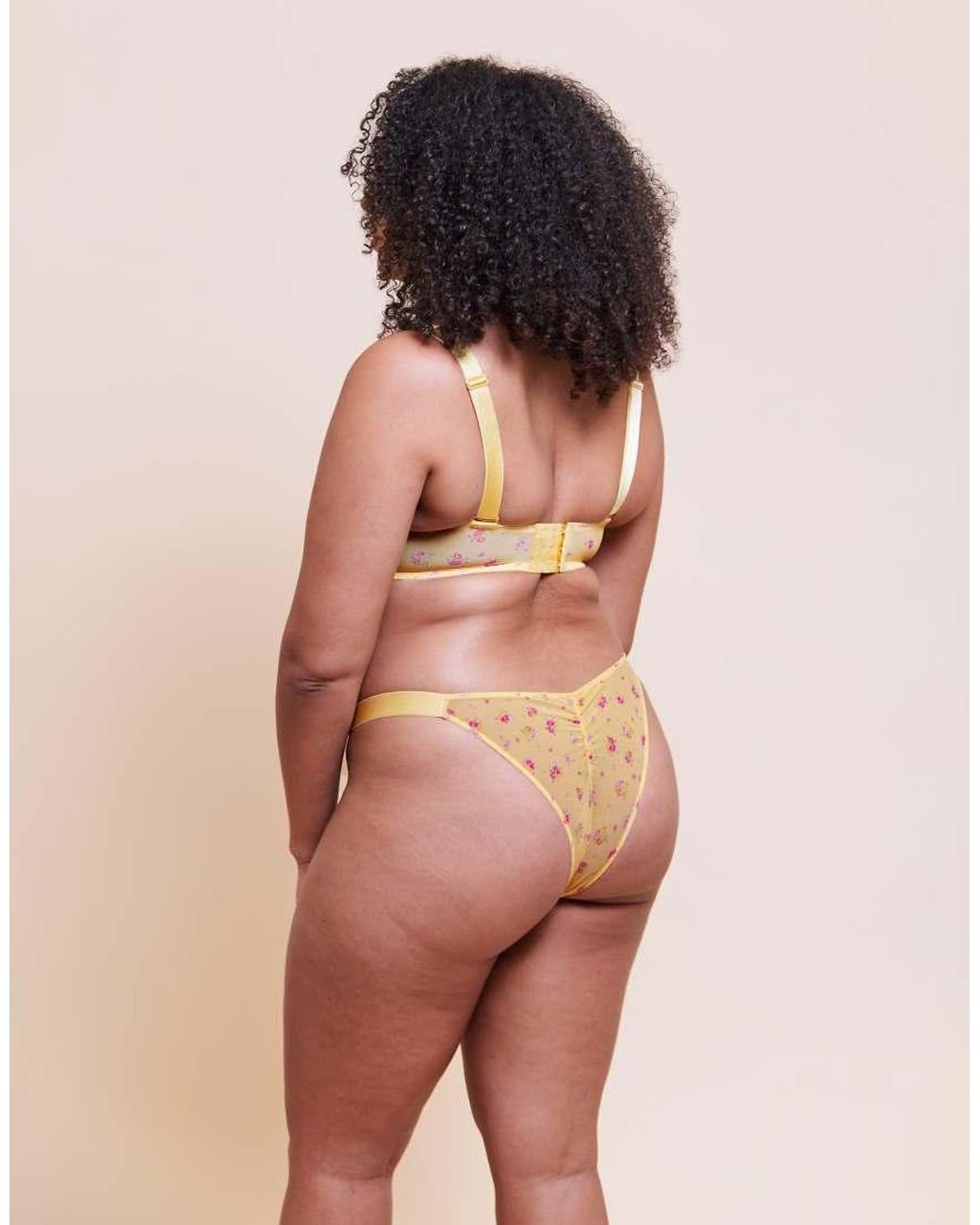 Curvy Kate Pink Cool Cat Tanga