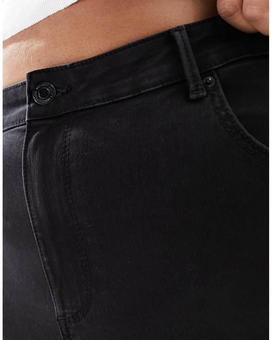 Vaqueros Pitillo Negros De Vero Moda de color Blue