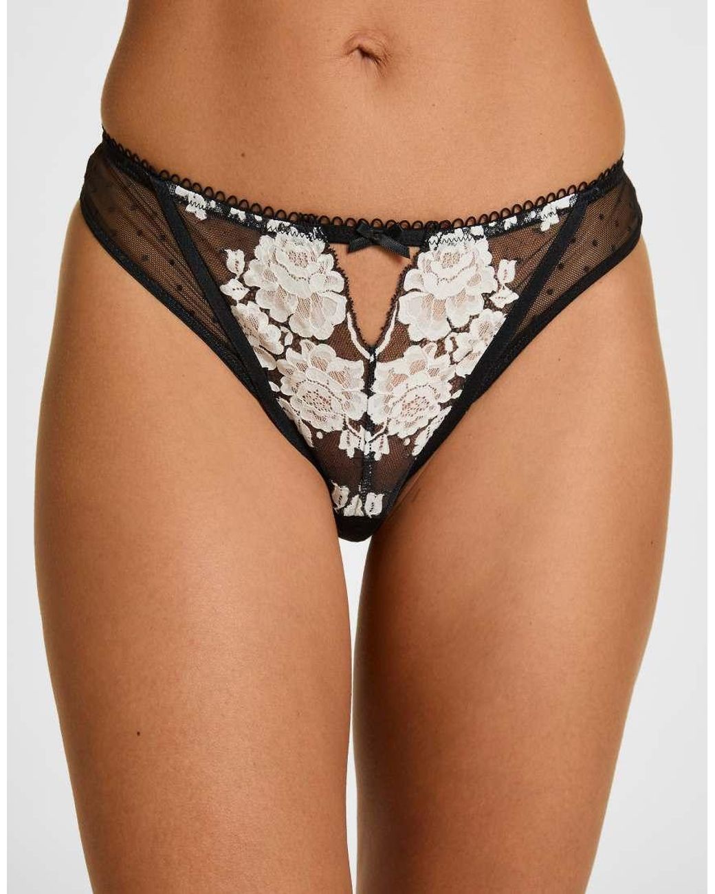 Hunkemöller Brown Thong Lindi