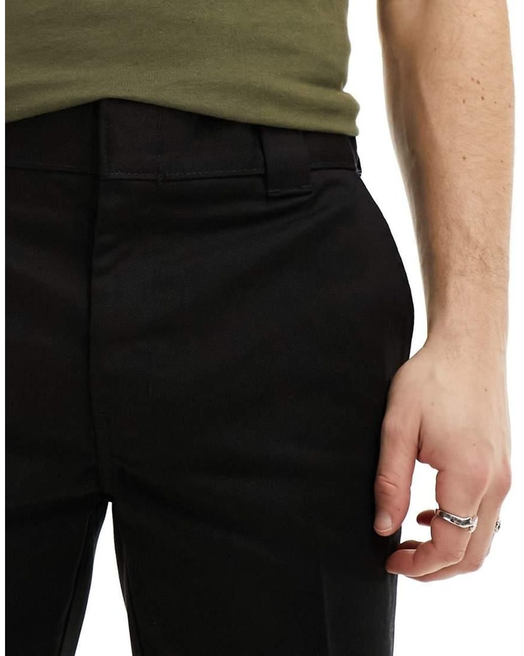 Dickies Black Slim Fit Shorts for men