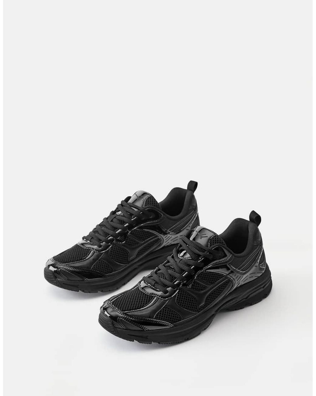 Pull&Bear Gray Multi-Piece Trainers for men