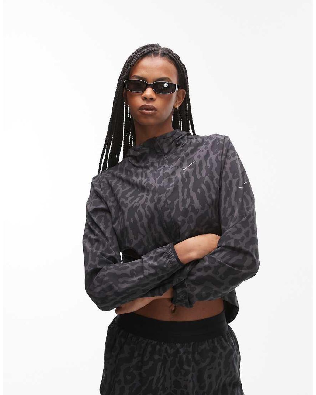 nike leopard print jacket